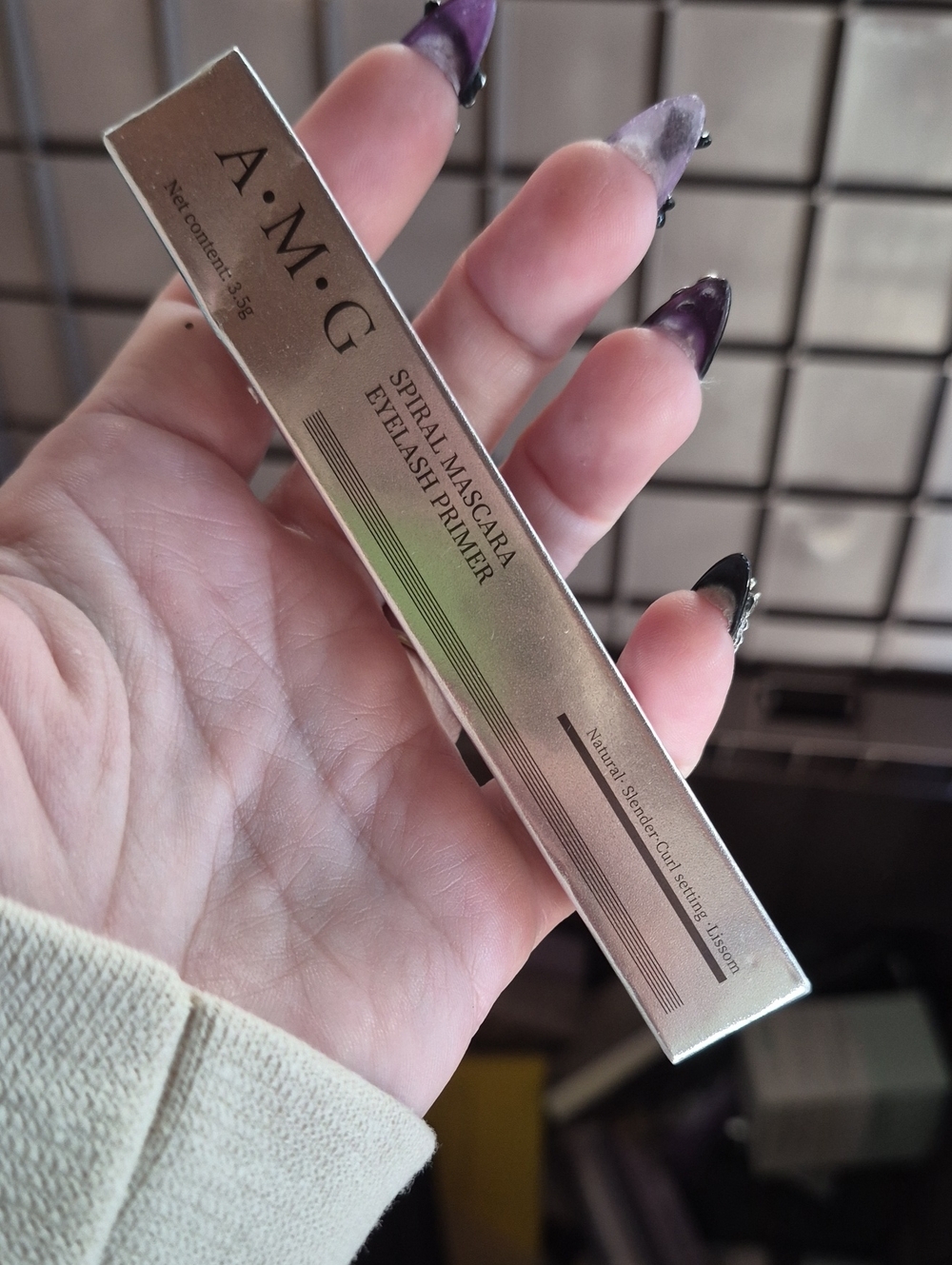 Spiral Mascara Eyelash Primer — Gold